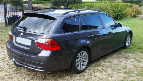 bmw 320 vitres teintées