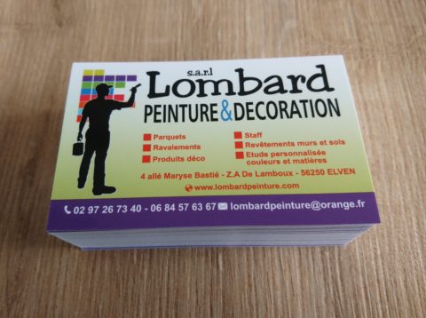 carte lombard peinture