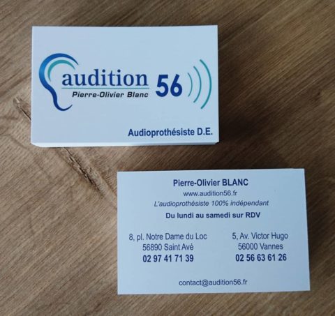 carte audition 56