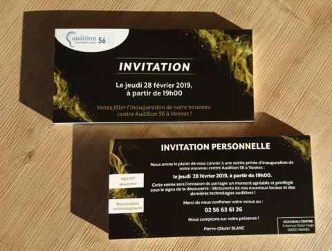 carte invitation audition 56